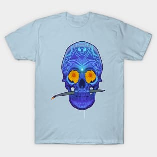 Sugar Skull purple T-Shirt